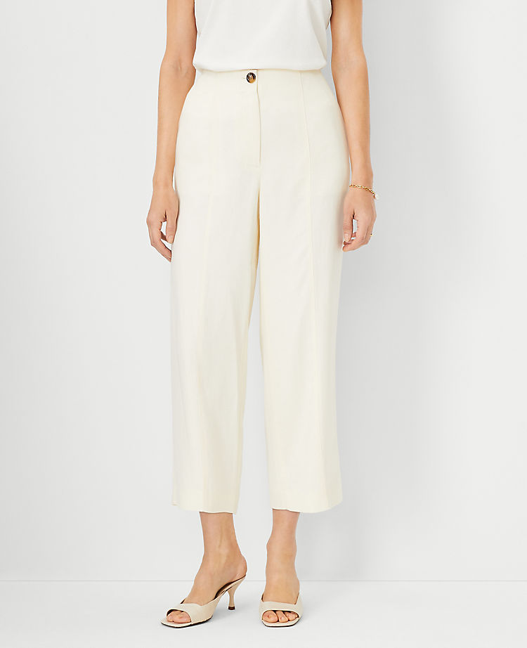 Ann Taylor Outlet |  The Seamed Straight Crop Pant - Curvy Fit
