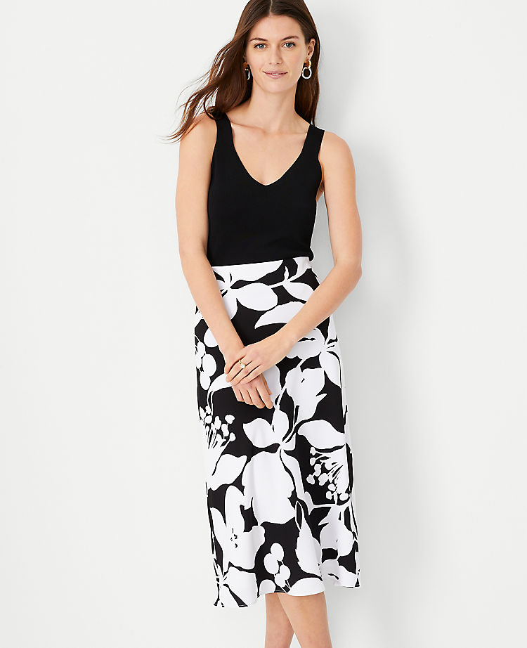 Ann Taylor Outlet |  Silky Double V Sweater Tank