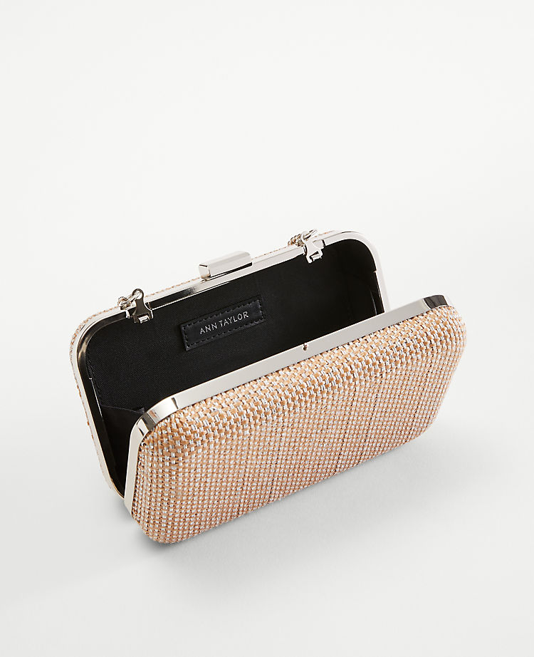 Metallic Straw Hard Clutch