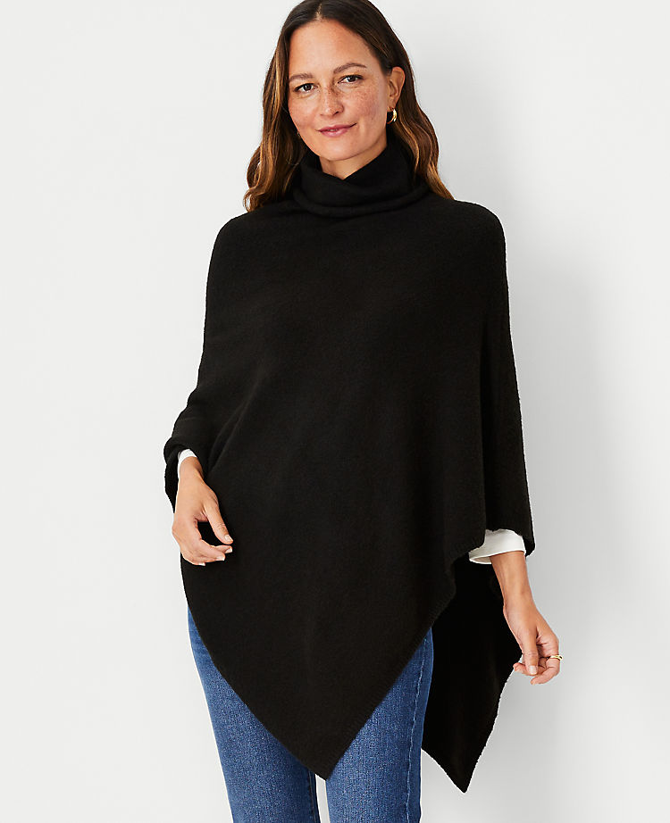 Turtleneck Poncho