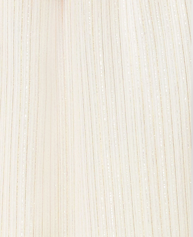 Ann Taylor Outlet |  Shimmer Stripe Smocked Boatneck Top