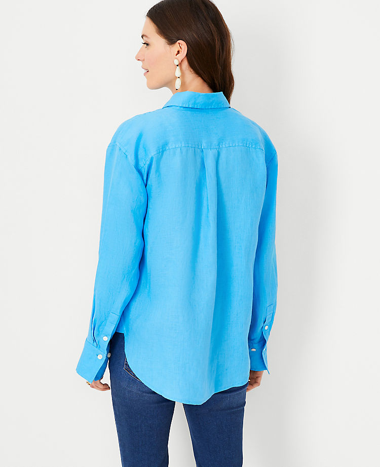 Oversized Linen Shirt