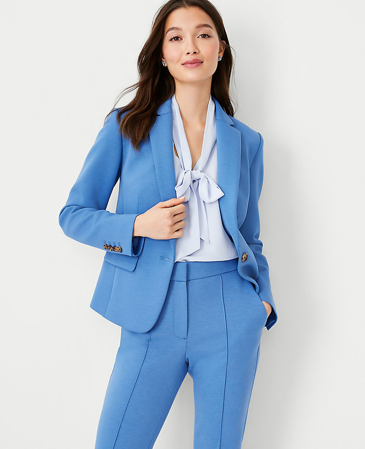 Ann Taylor Outlet |  The One Button Blazer in Double Knit