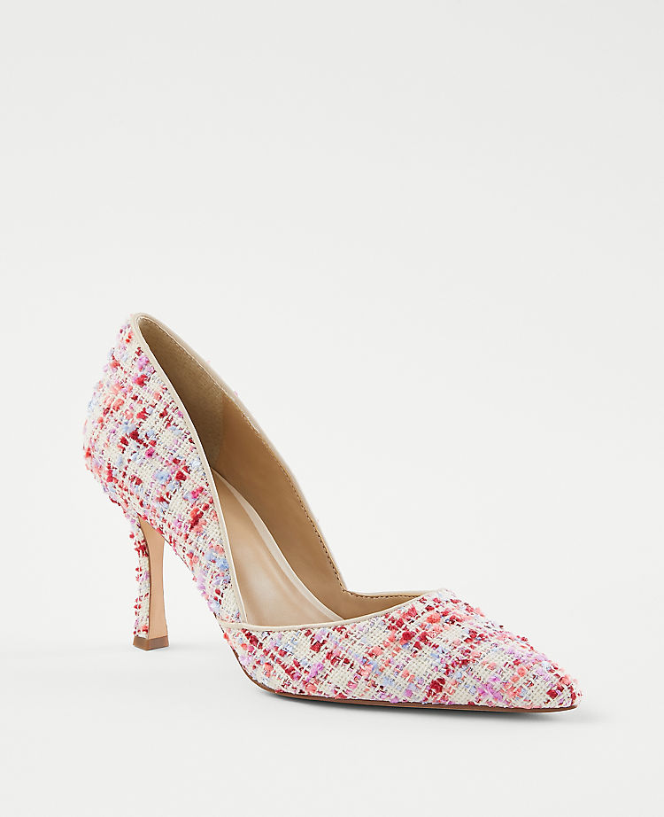 Azra Tweed Pumps