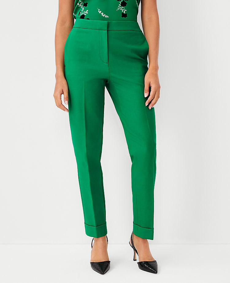 Ann Taylor Outlet |  The High Rise Eva Ankle Pant - Curvy Fit