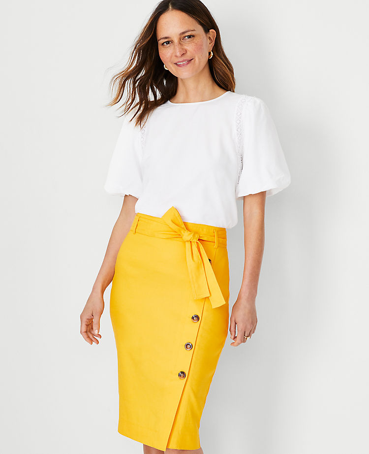 Lace Trim Mixed Media Top