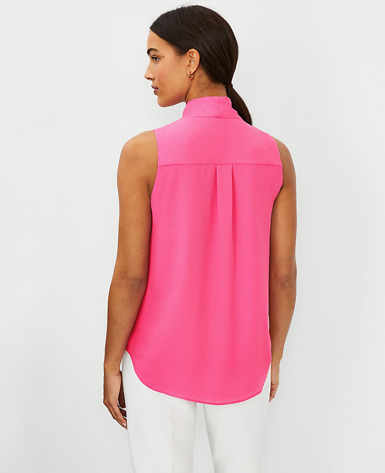 Ann Taylor Outlet |  Bow Neck Shell