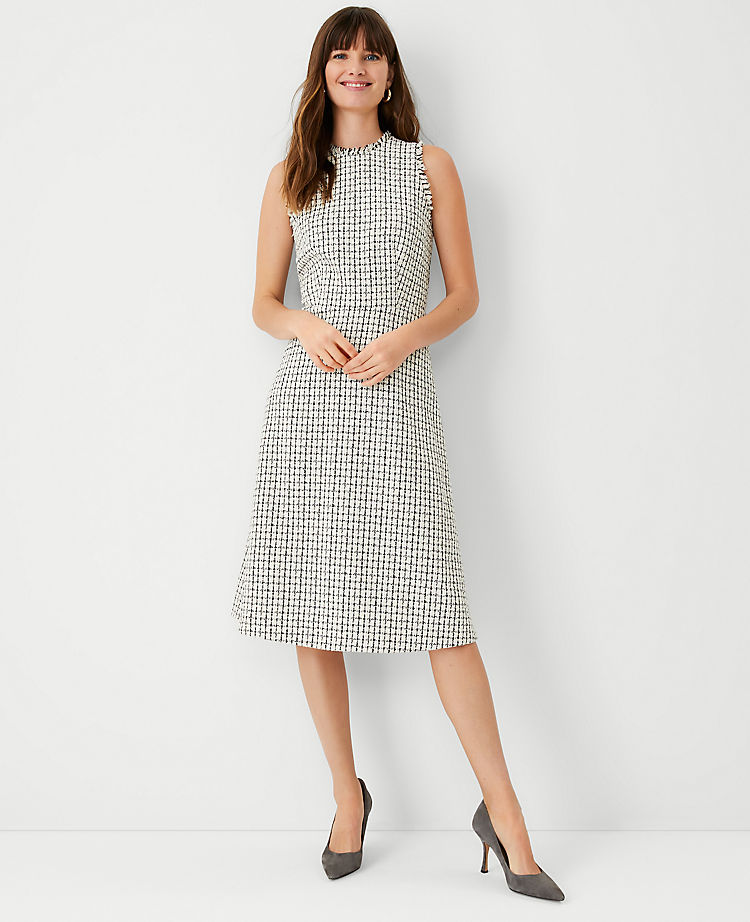 Tweed Midi Dress
