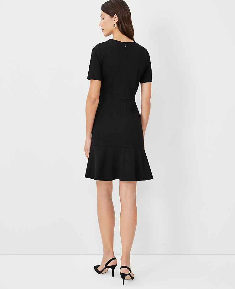 Ann Taylor Outlet |  Flounce Flare Dress