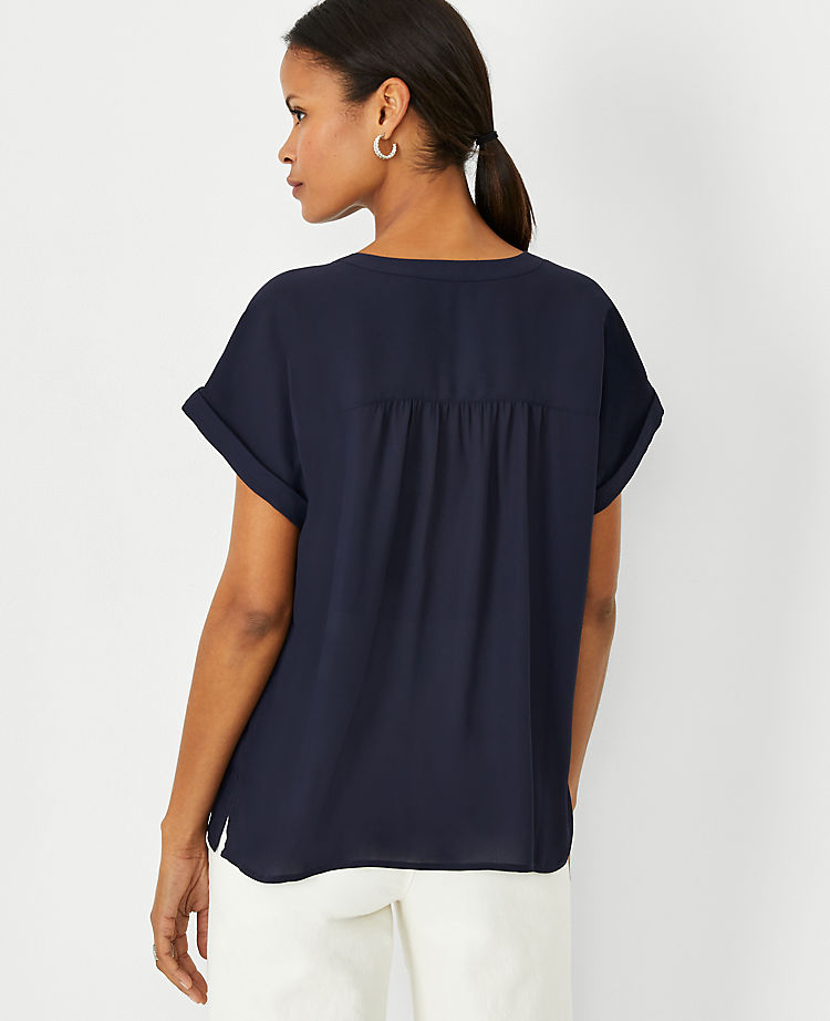 Ann Taylor Outlet |  Drop Shoulder Popover