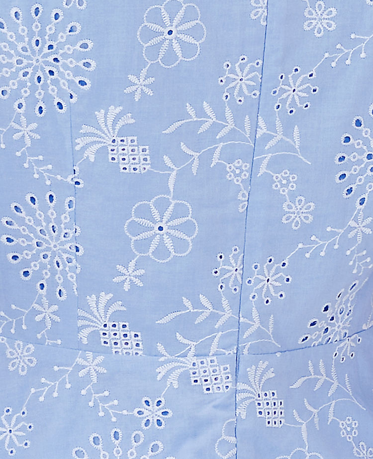 Ann Taylor Outlet |  Eyelet Peplum Halter Shell