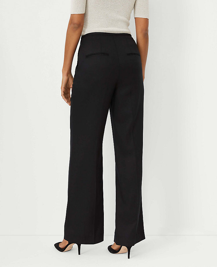Ann Taylor Outlet |  The Seamed Side Zip Straight Pant