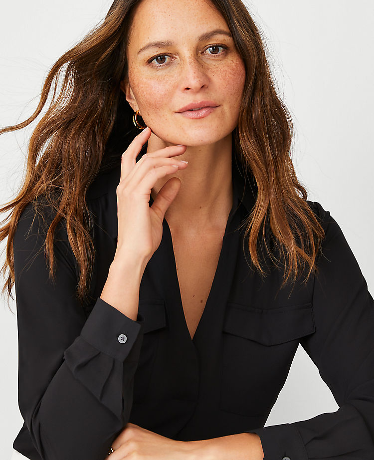 Ann Taylor Outlet |  Camp Shirt