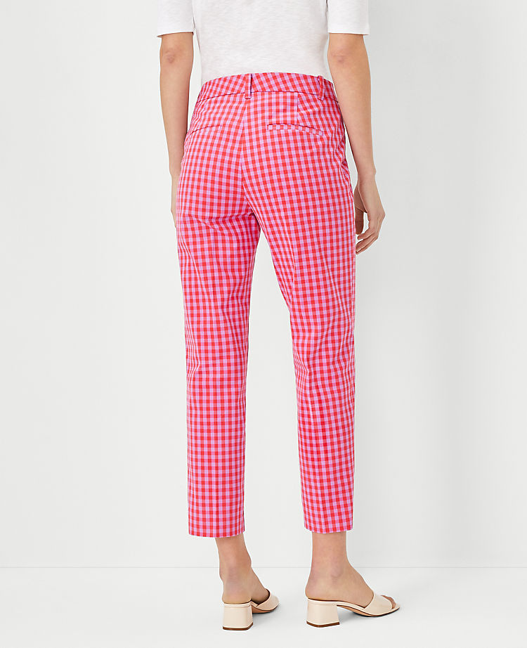 Ann Taylor Outlet |  The Cotton Crop Pant in Plaid