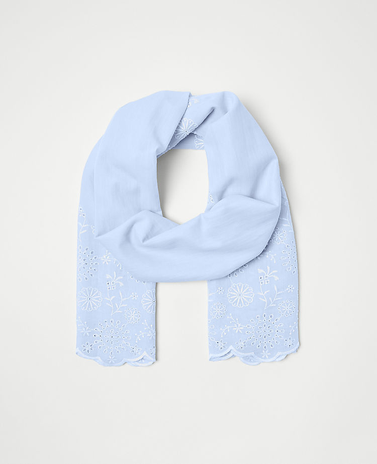 Eyelet Scarf