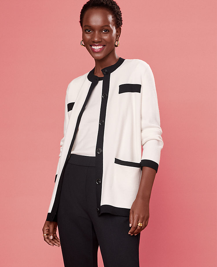 Ann Taylor Outlet |  Patch Pocket Cardigan