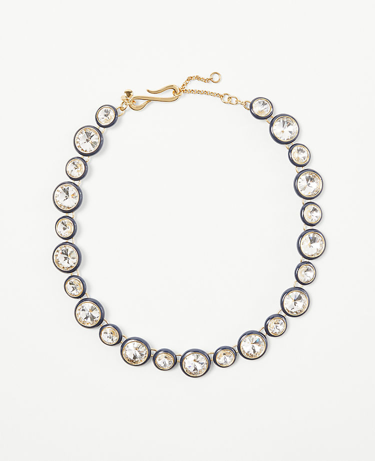 Enamel Statement Necklace