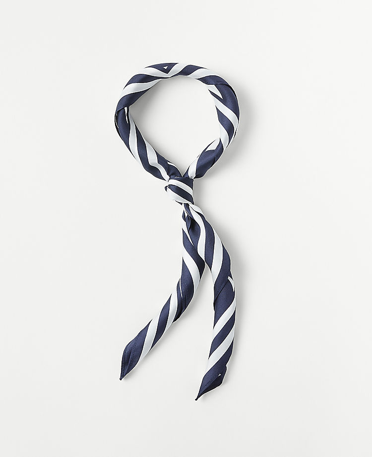 Geo Silk Little Scarf