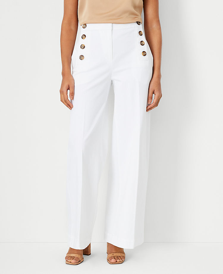 Ann Taylor Outlet |  The Wide Leg Sailor Pant in Chino