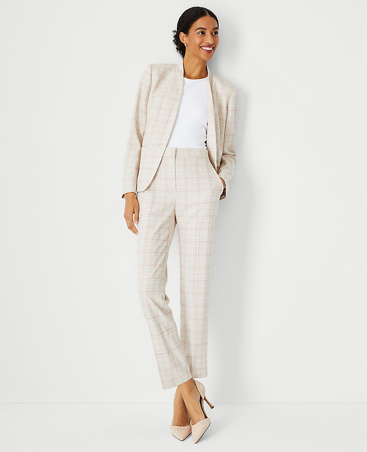 Ann Taylor Outlet |  The Cutaway Blazer in Plaid
