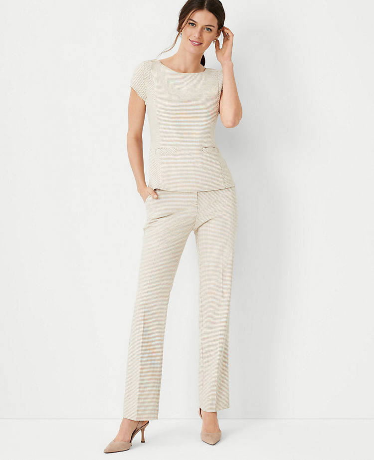 Ann Taylor Outlet |  Houndstooth Pocket Top