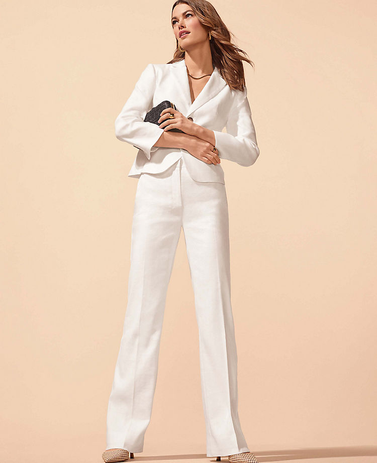 The Trouser Pant in Linen Blend