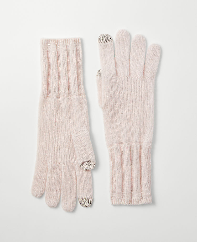 Ribbed Cashmere Gloves