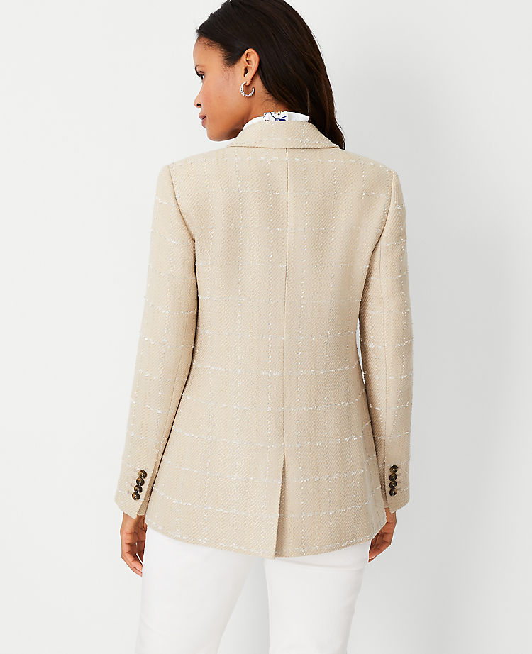 Ann Taylor Outlet |  The Tweed Double Breasted Blazer