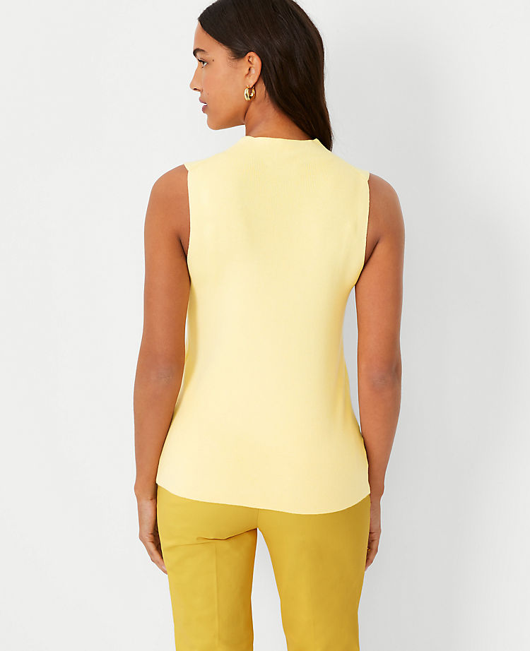 Ann Taylor Outlet |  Essential Mock Neck Sweater Shell