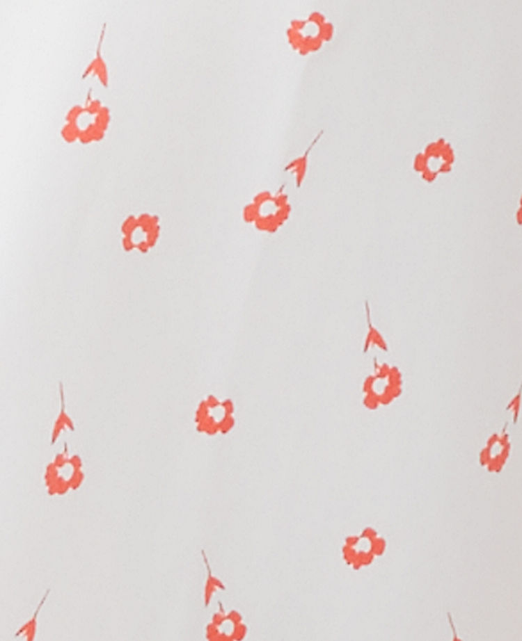 Ann Taylor Outlet |  Floral Shirred Yoke Shirt