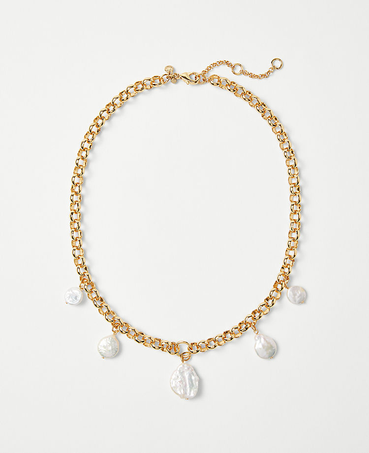 Freshwater Pearl Chain Necklace