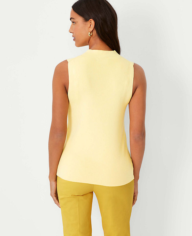 Ann Taylor Outlet |  Essential Mock Neck Sweater Shell