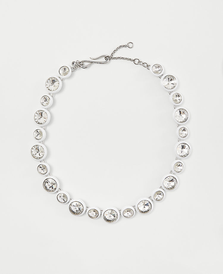 Enamel Statement Necklace