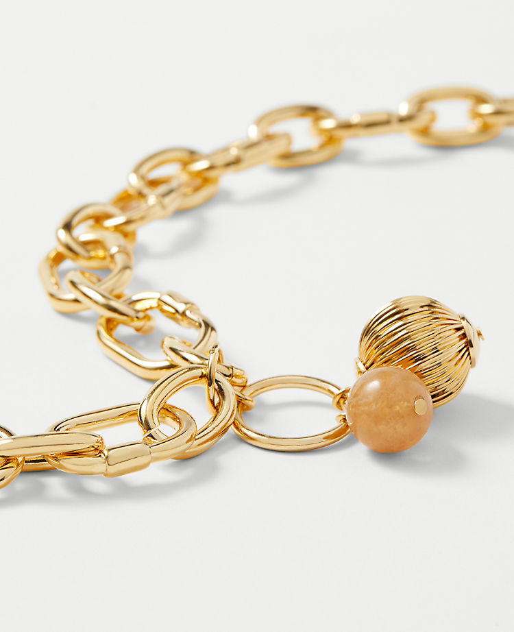 Beaded Charm Necklace