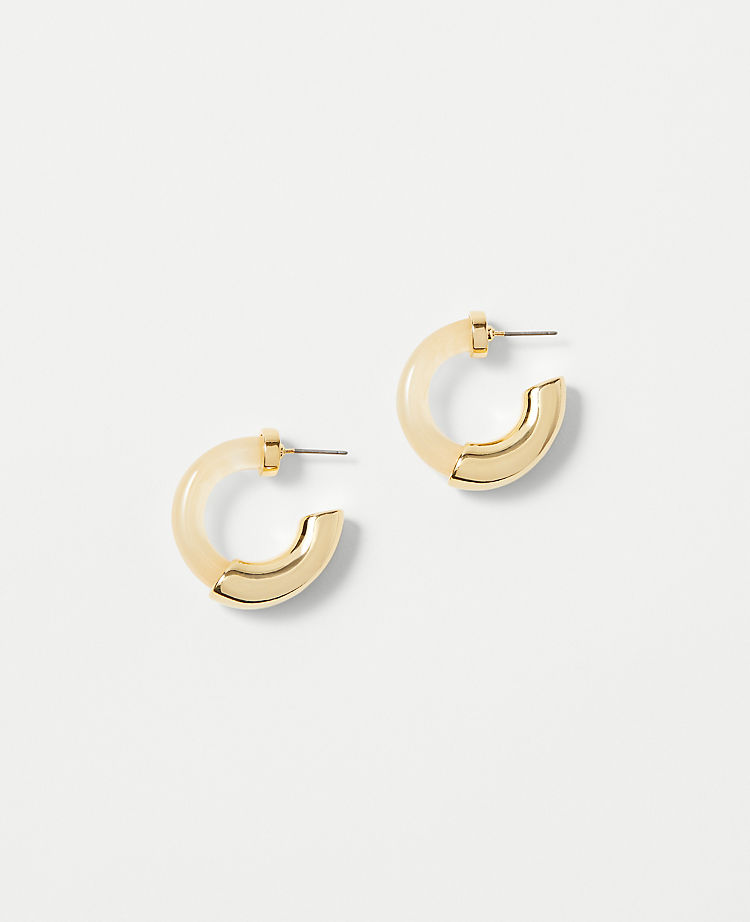Acetate Hoop EarRings