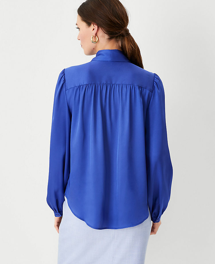 Ann Taylor Outlet |  Tie Neck Top