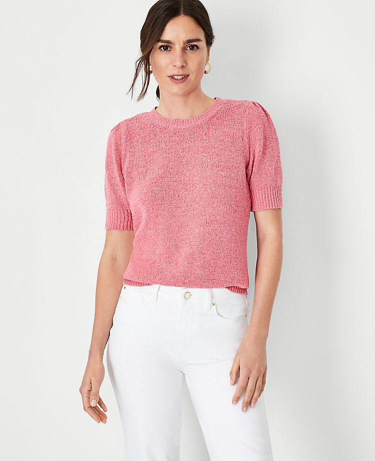Puff Sleeve Sweater Tee