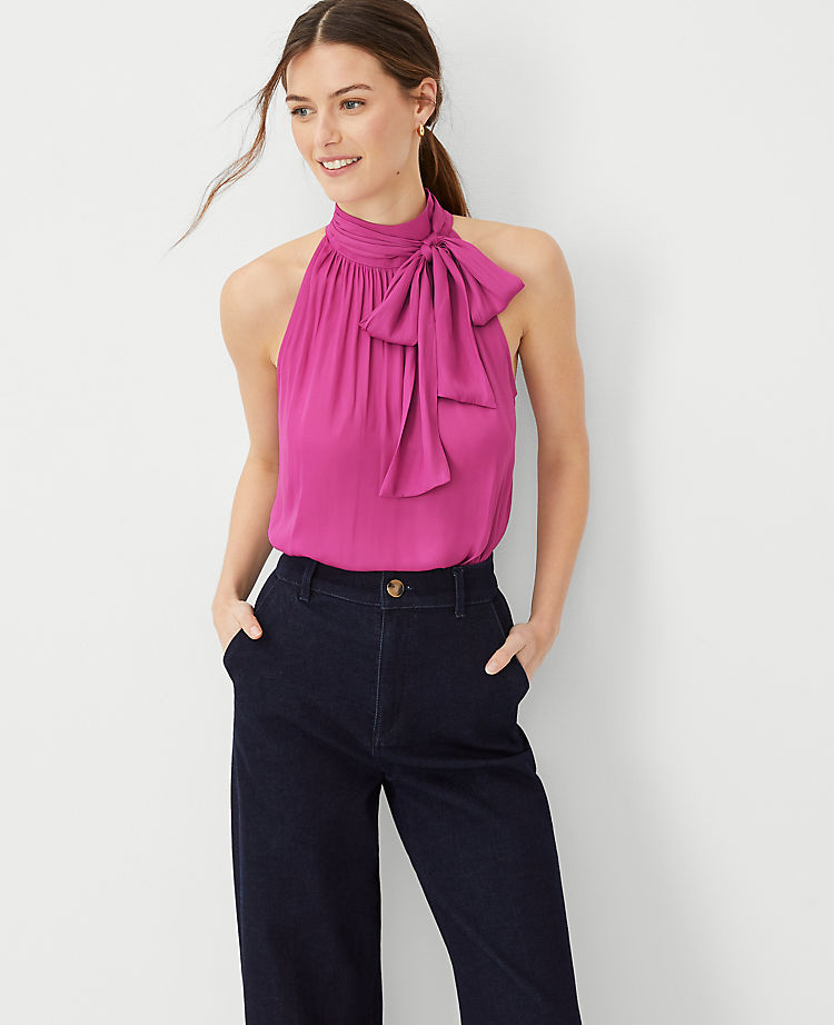 Ann Taylor Outlet |  Bow Halter Top
