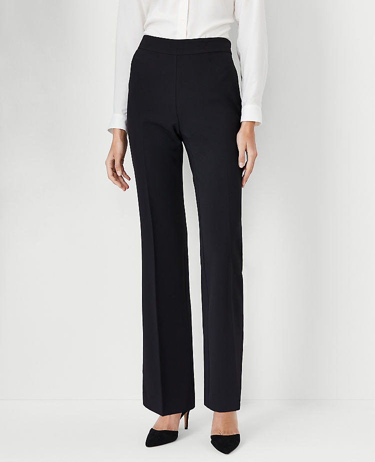 Ann Taylor Outlet |  The Side Zip Trouser Pant in Fluid Crepe