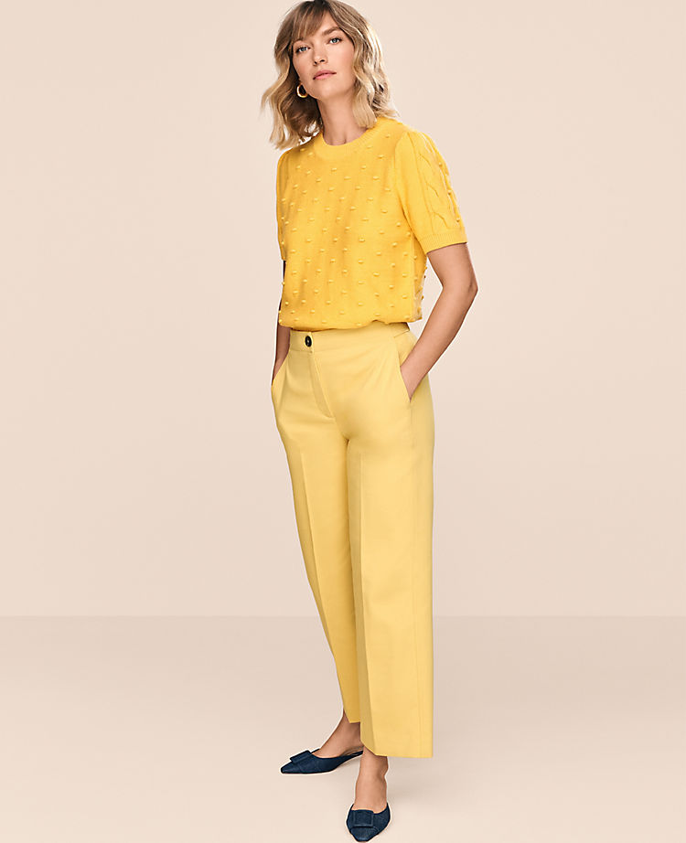 Ann Taylor Outlet |  The Kate Wide Leg Crop Pant