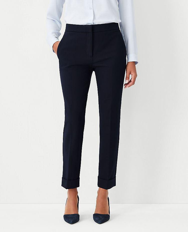 Ann Taylor Outlet |  The High Waist Ankle Pant - Curvy Fit