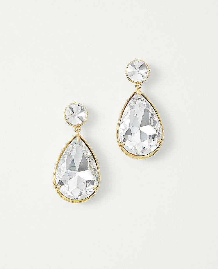 Crystal Teardrop EarRings