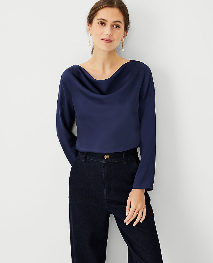 Ann Taylor Outlet |  Cowl Neck Top