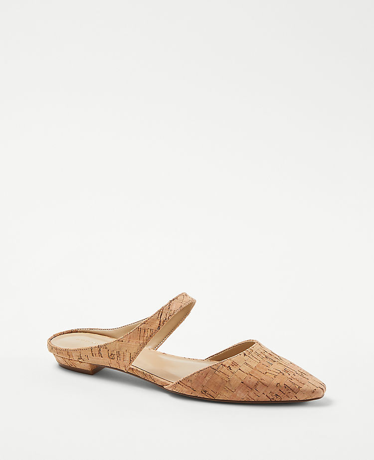 Cork Mule Flats