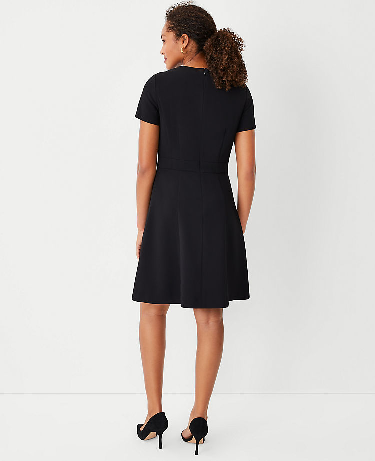 Ann Taylor Outlet |  The Flare Dress in Fluid Crepe
