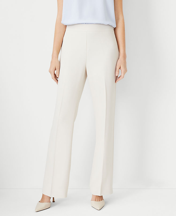 Ann Taylor Outlet |  The Side Zip Trouser Pant in Fluid Crepe