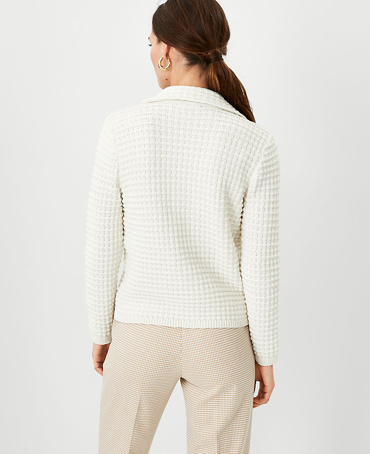 Ann Taylor Outlet |  Textured Sweater Jacket
