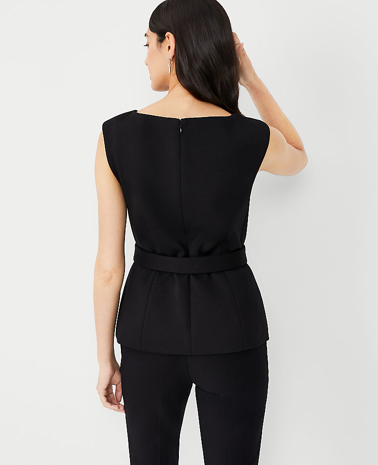 Ann Taylor Outlet |  The Belted Top in Double Knit