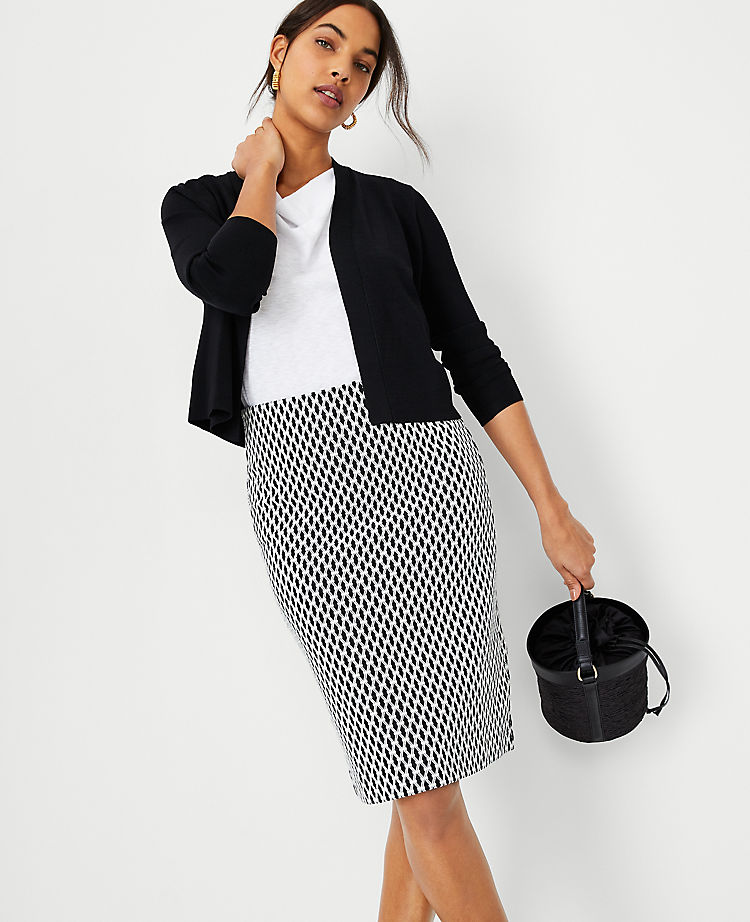 Ann Taylor Outlet |  Silky Cropped Open Cardigan