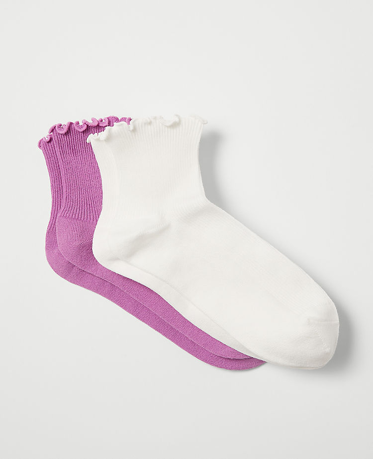 Ruffle Ankle Sock Set